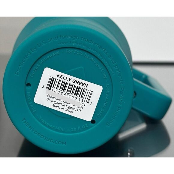 HydroJug 20oz "KELLY GREEN" Traveler - Picture 6 of 6